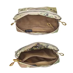 GP Bolsa táctica horizontal MOLLE para cinturón y almacenamiento