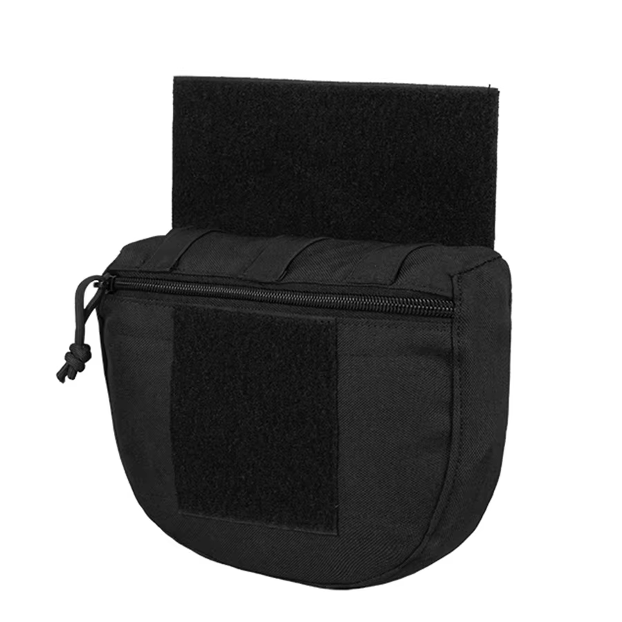 Chaleco táctico MOLLE con riñonera y bolsa expansible