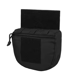 Chaleco táctico MOLLE con riñonera y bolsa expansible