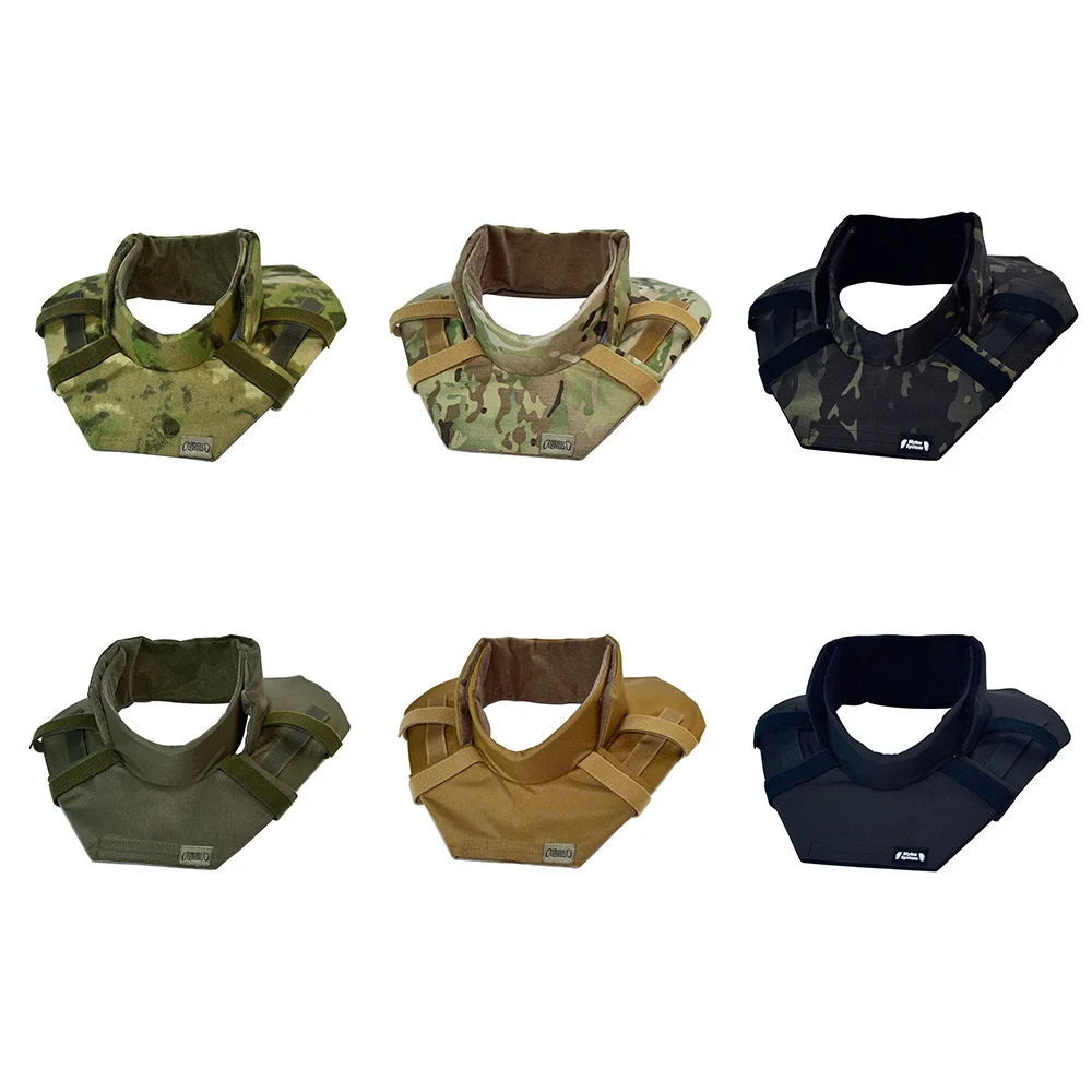 Protección para cuello y clavícula en acción
