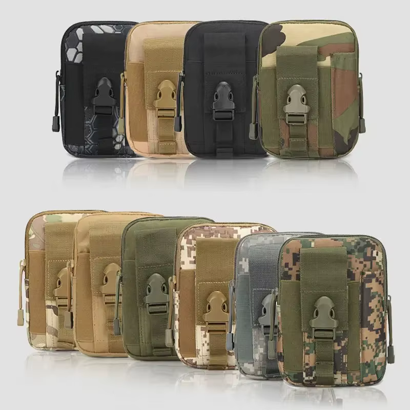 Riñonera táctica impermeable MOLLE de nailon multifunción - imagen 3