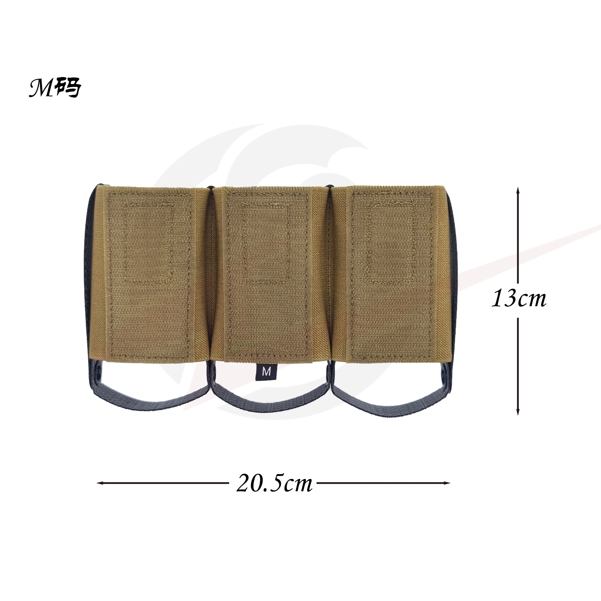 Portacargador elástico táctico para cargadores rifle 5.56 - imagen 2