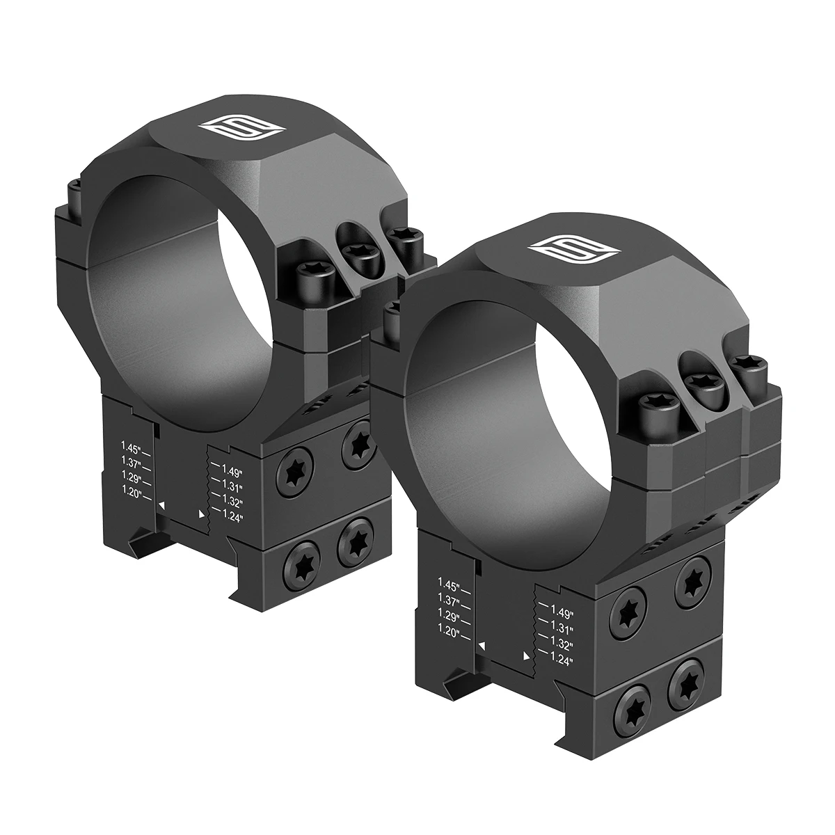 SPINA OPTICS Anillas de Montaje para Mira 34 mm Picatinny - imagen 2