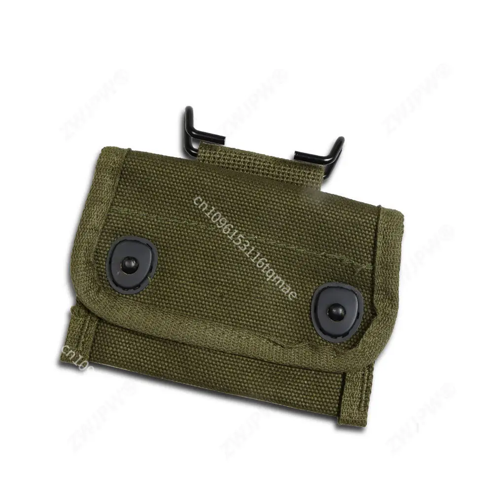 Bolsa táctica con brújula estilo Segunda Guerra Mundial retro