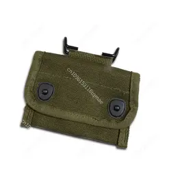 Bolsa táctica con brújula estilo Segunda Guerra Mundial retro