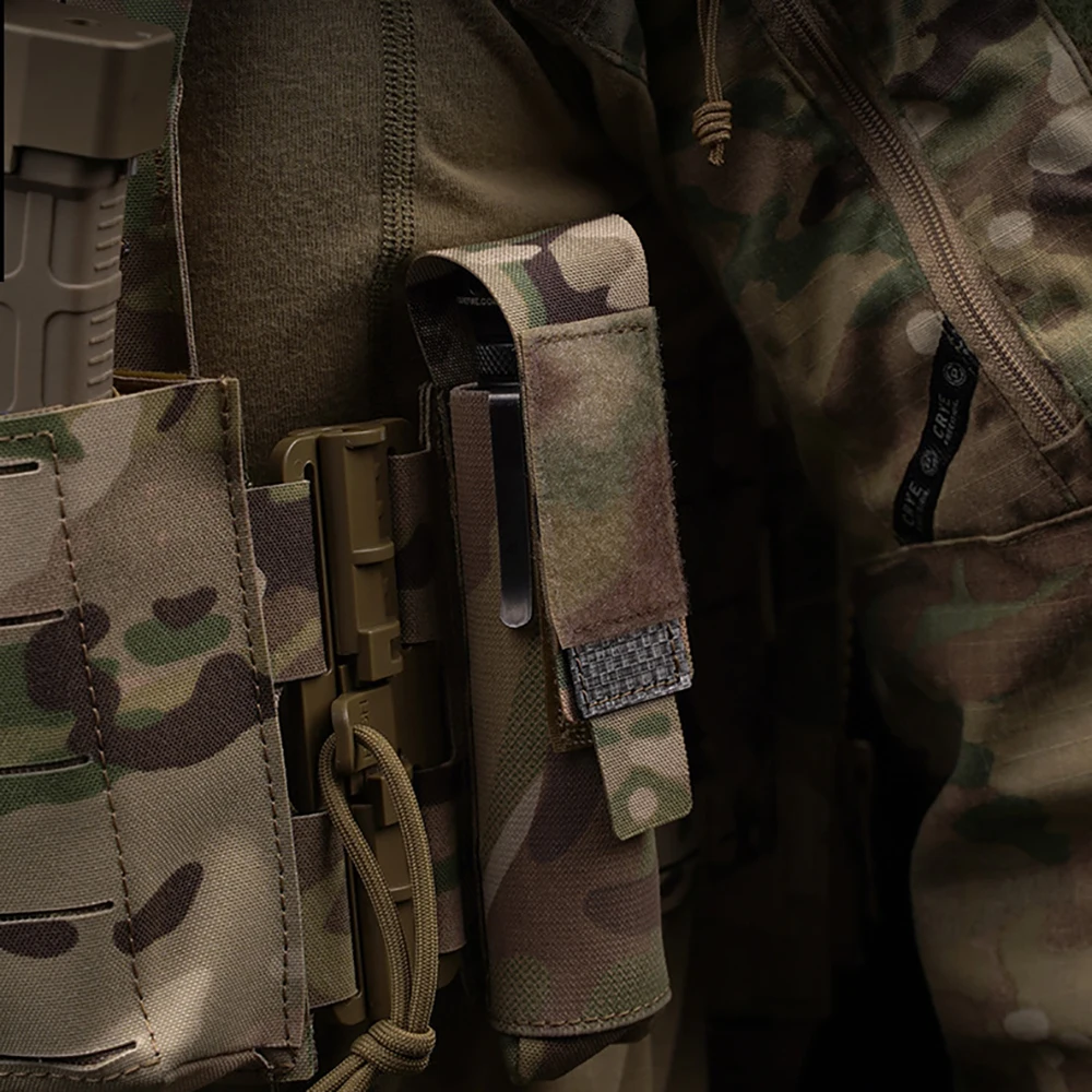 Ejemplo de chaleco con bolsa Molle