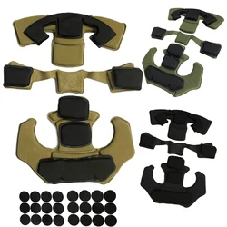 Almohadillas espuma viscoelástica para casco FAST ACH MICH, lavables