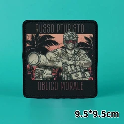 Parche táctico chevron calavera ranger rusa – Adhesivo para mochilas o ropa