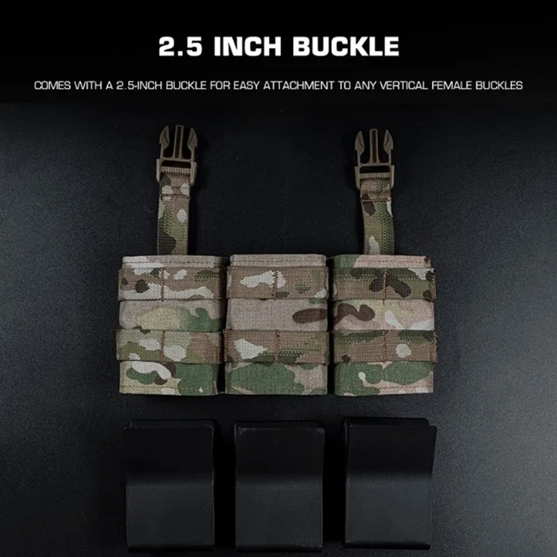 FAST Triple 7.62 – Bolsa táctica mediana panel frontal presión - imagen 3