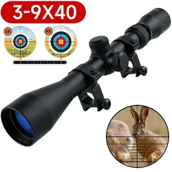 Mira táctica para rifle de caza, segundo plano focal y Picatinny