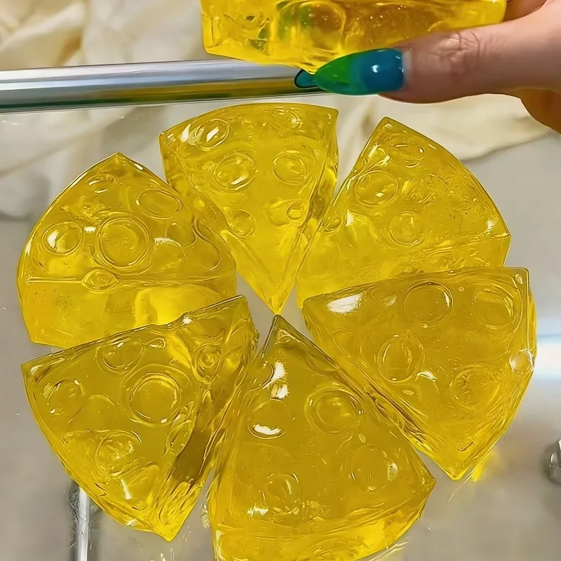 Queso Mochi Antiestrés Squishy Sensorial Suave Honey para Adultos - imagen 5