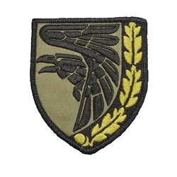 Emblema ucraniano bordado para brazalete y mochila – estilo táctico