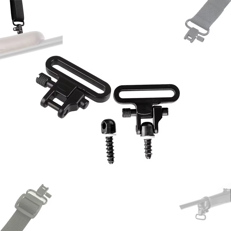 Accesorios eslinga dos puntos triple cerradura giratorios pistola caza