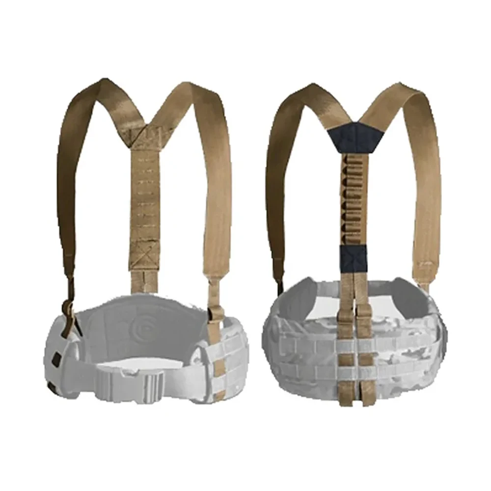 Cinturón táctico MOLLE con funda para caza y airsoft - imagen 4