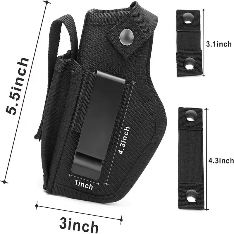 Funda universal Glock 17/19 M9 cinturón izquierda/derecha táctica - imagen 4