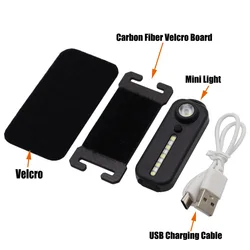 Linterna táctica EDC para casco, señal y carga USB, outdoor