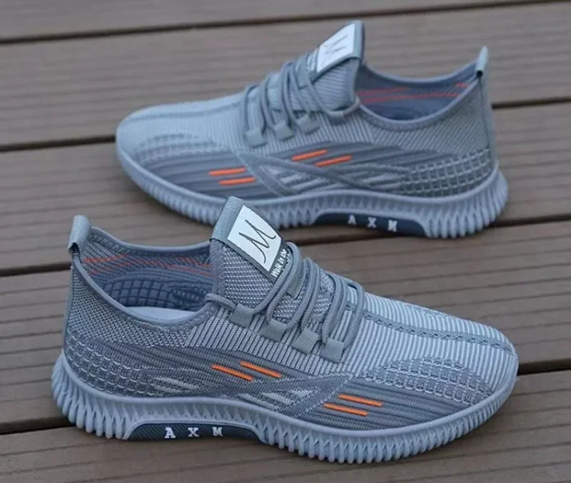 Zapatillas transpirables de malla para correr y caminar
