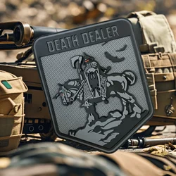 Parche Death Dealer táctico – PVC con velcro para brazalete o mochila