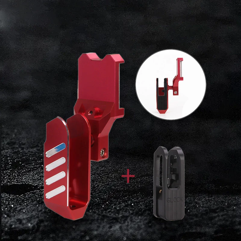 Funda de pistola táctica de extracción rápida IPSC de aluminio