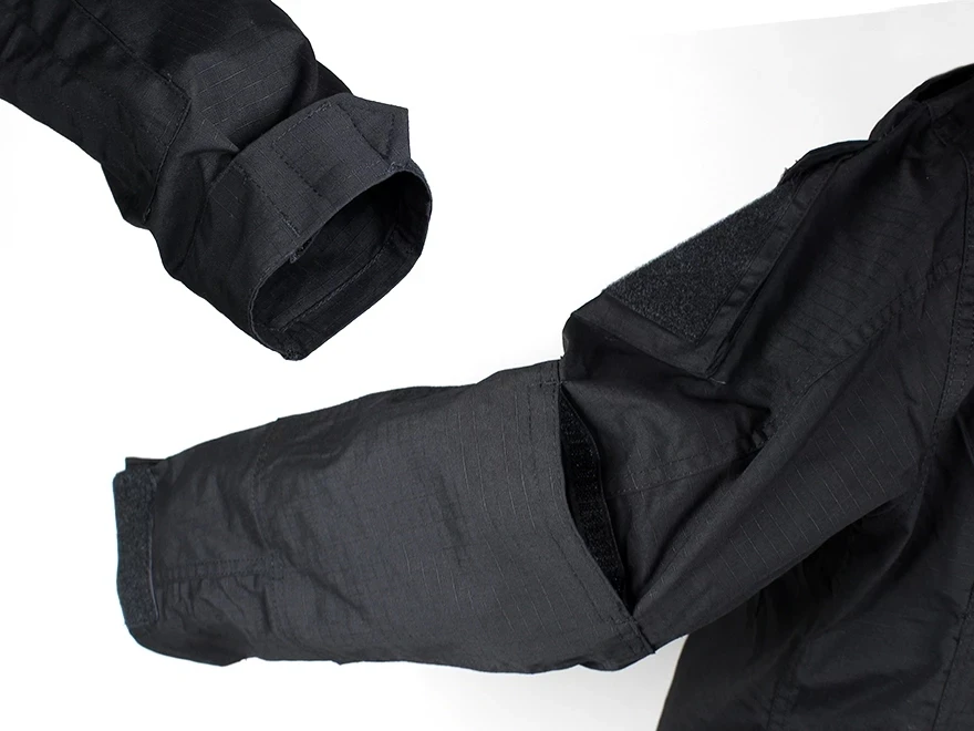 Uniforme táctico BDU negro para hombre - camisa y pantalón de combate - imagen 5