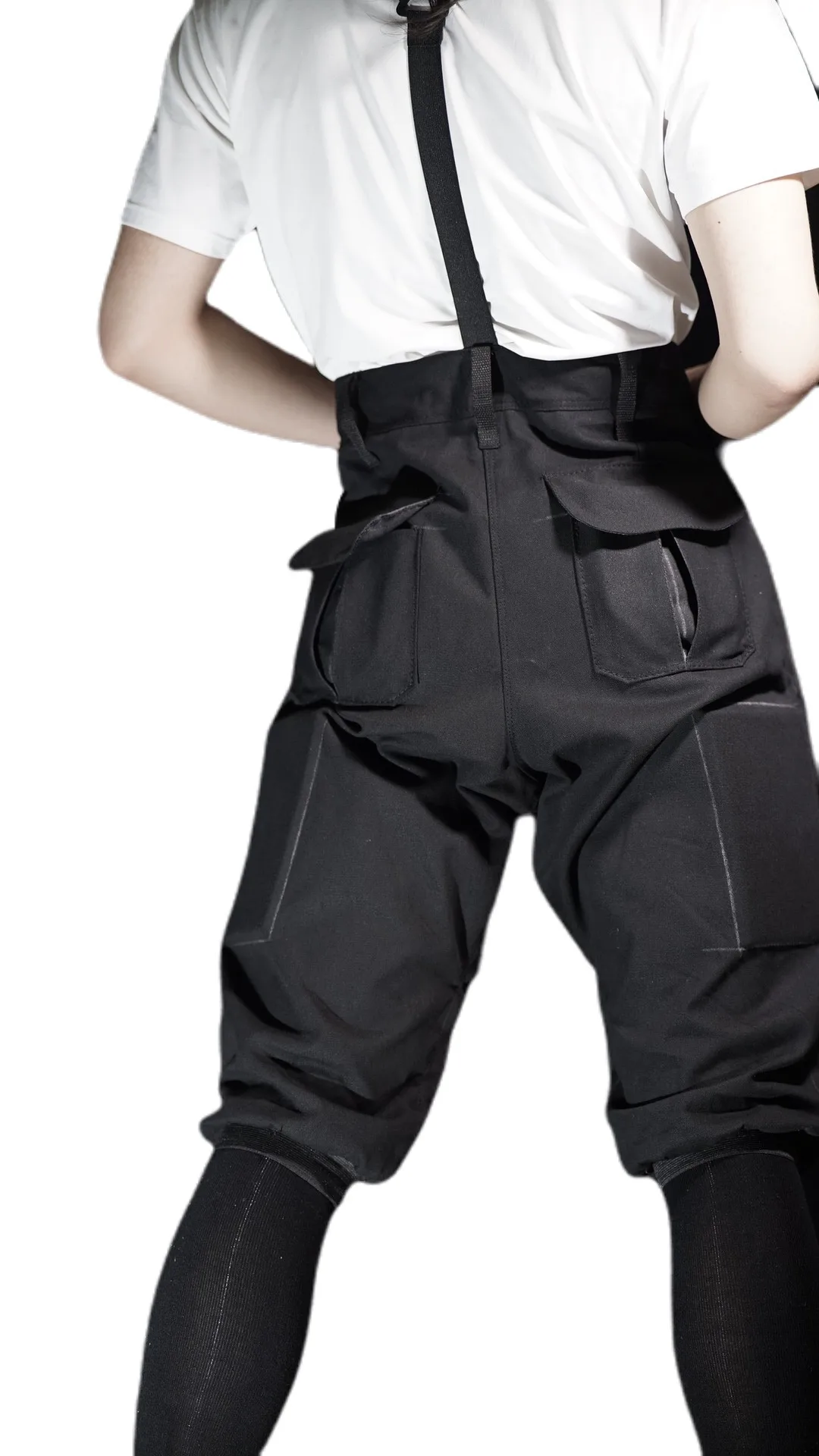 Pantalones de esgrima con protecciones de pierna en nailon - imagen 3