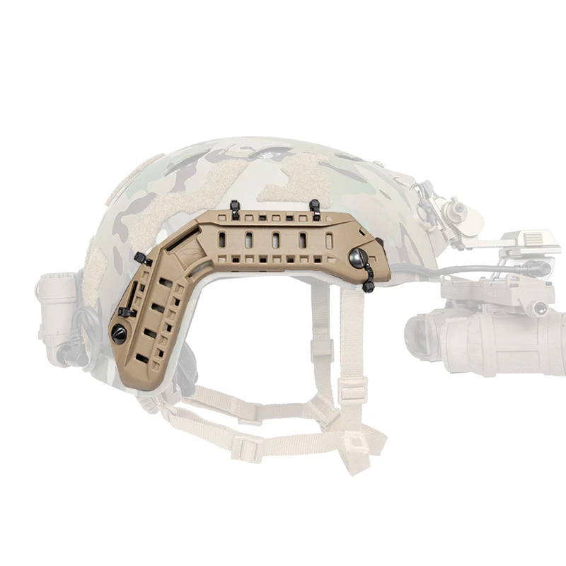 Casco táctico alto corte SF compatible con riel Picatinny para Airsoft - imagen 4