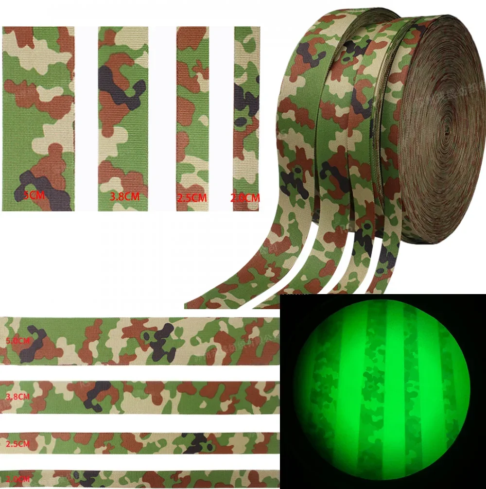 Cinta táctica Molle IRR reflectante infrarroja ignífuga JSDF camuflaje - imagen 3