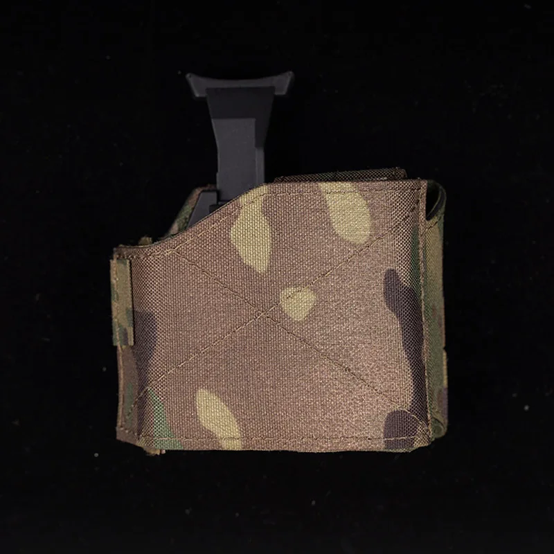 Funda táctica MOLLE con plataforma para pierna
