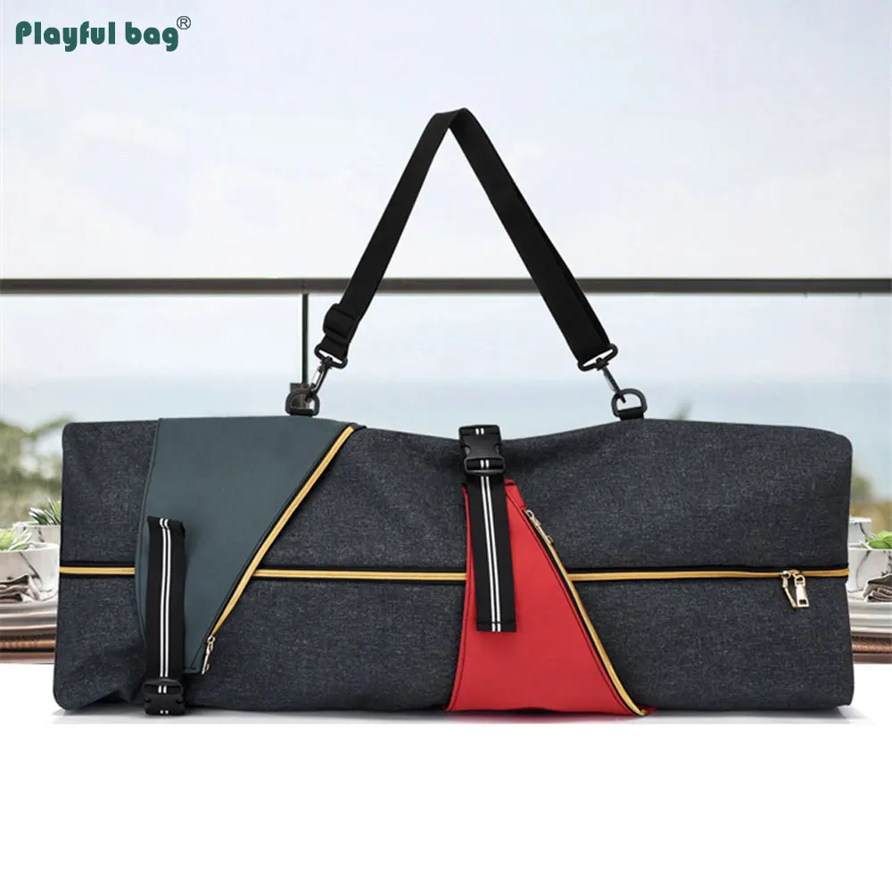 Vista frontal de la bolsa AMB305 mostrando su diseño y las bolsas triangulares