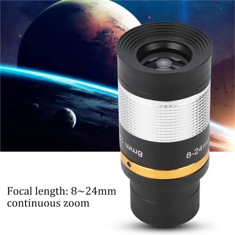Ocular con zoom para telescopio óptica multicapa astronómica