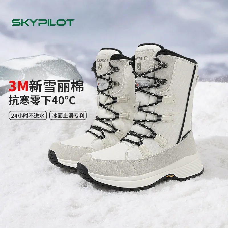 Skypilot botas de trekking invierno altas, impermeables y cálidas - imagen 2