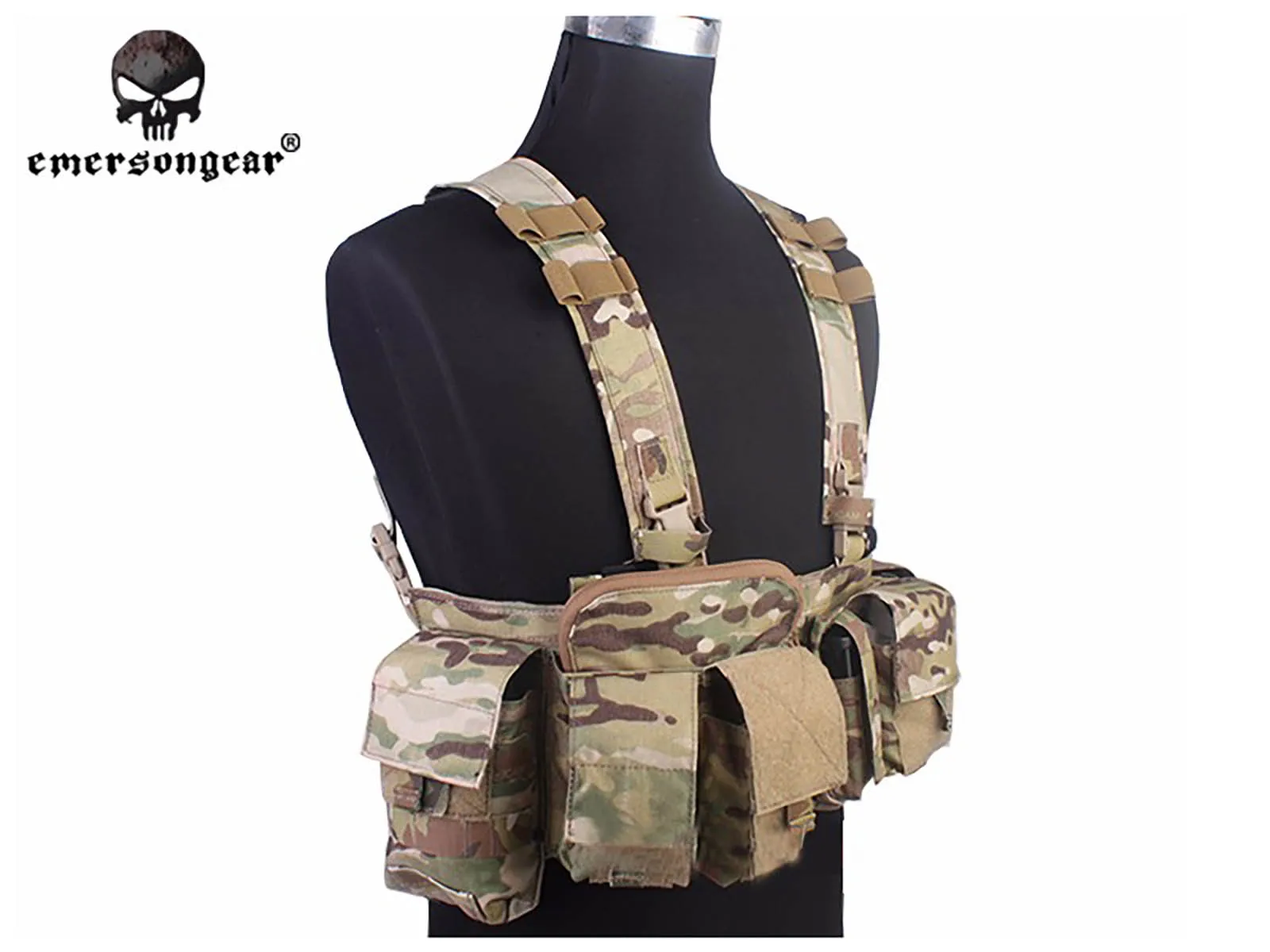 Emersongear chaleco táctico portaequipos frontal de combate - imagen 5