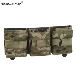 VULPO Tactical – Funda MOLLE triple cargador 5,56 M4/AR15