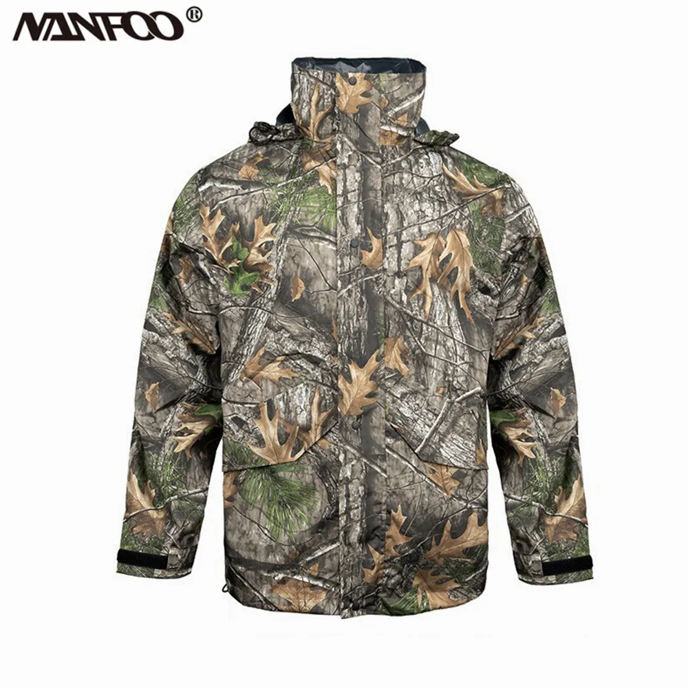 Poncho impermeable táctico woodland – Ligero y compactable - imagen 3