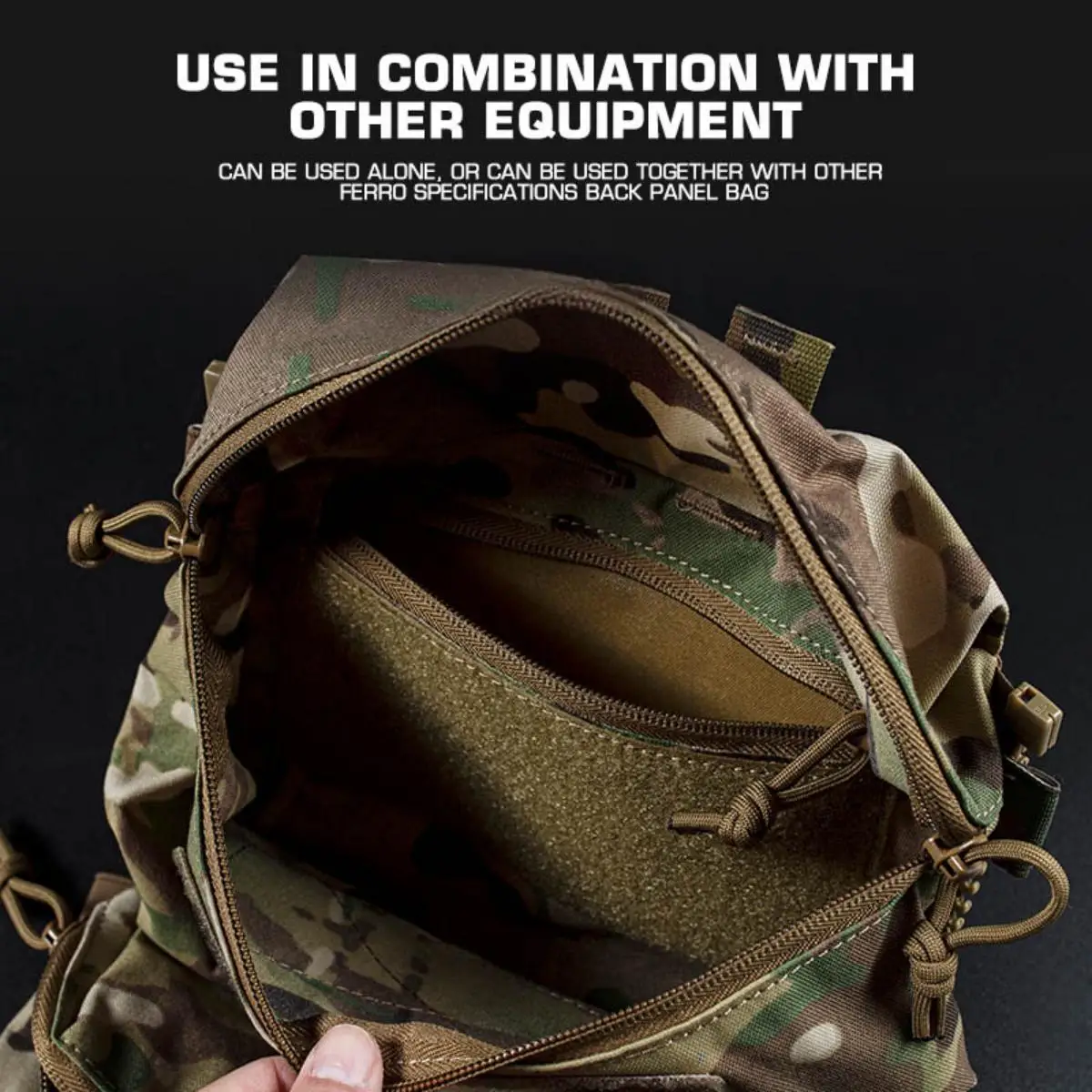 POSEIDON DEFENSE Panel trasero modular para mochila táctica - imagen 5