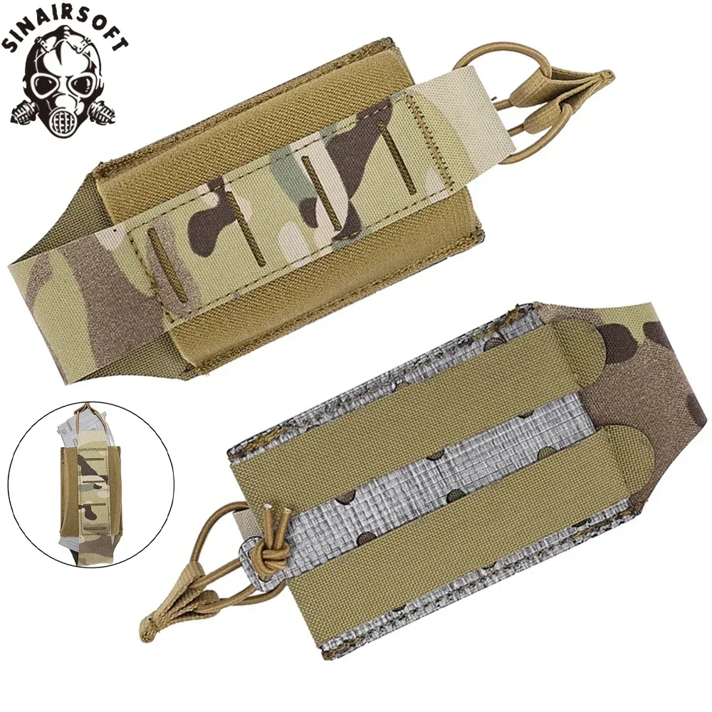 Funda táctica elástica para cargadores MOLLE Nylon Tegris, AK - imagen 4