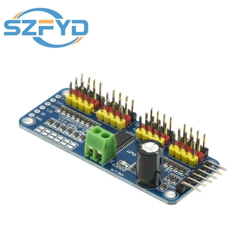Módulo PCA9685 I2C para 16 canales PWM