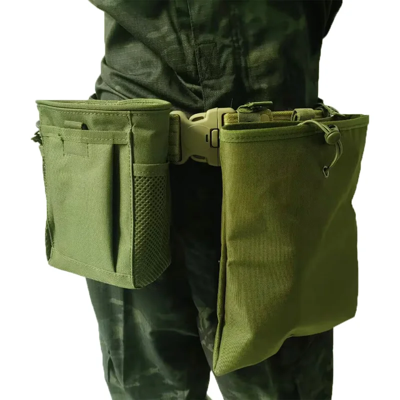 Bolsa MOLLE táctica de nailon para caza y exterior, cintura