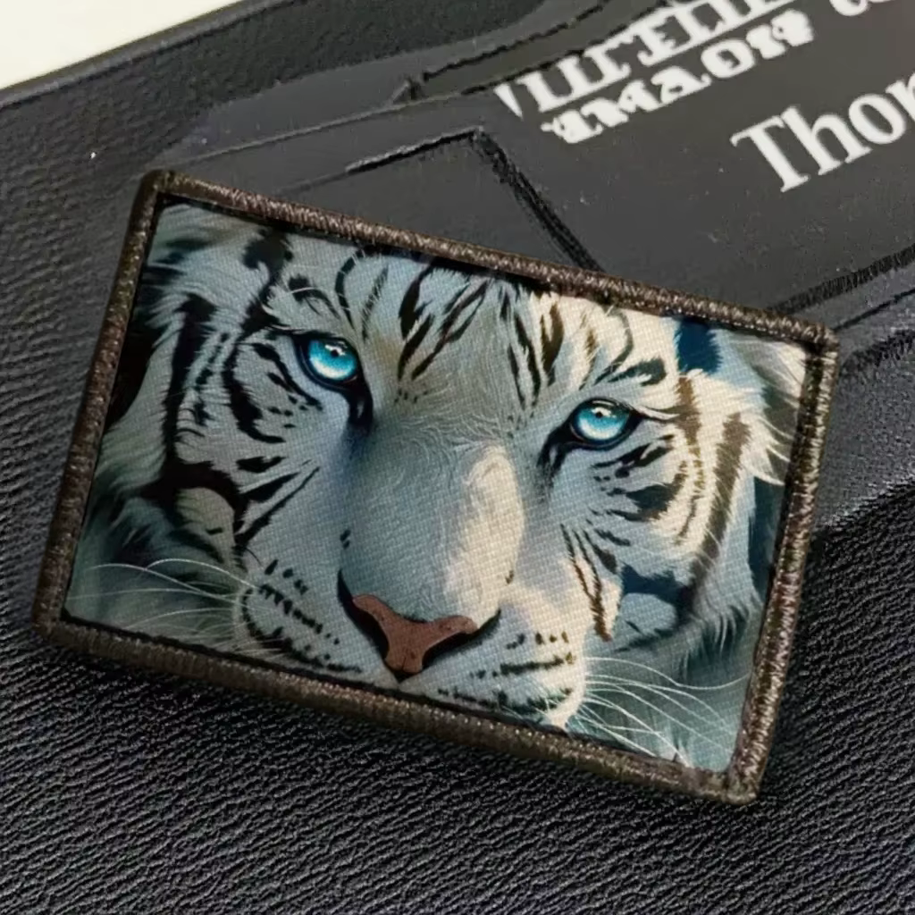 Parche táctico ojo de tigre – Velcro gancho y bucle - imagen 2