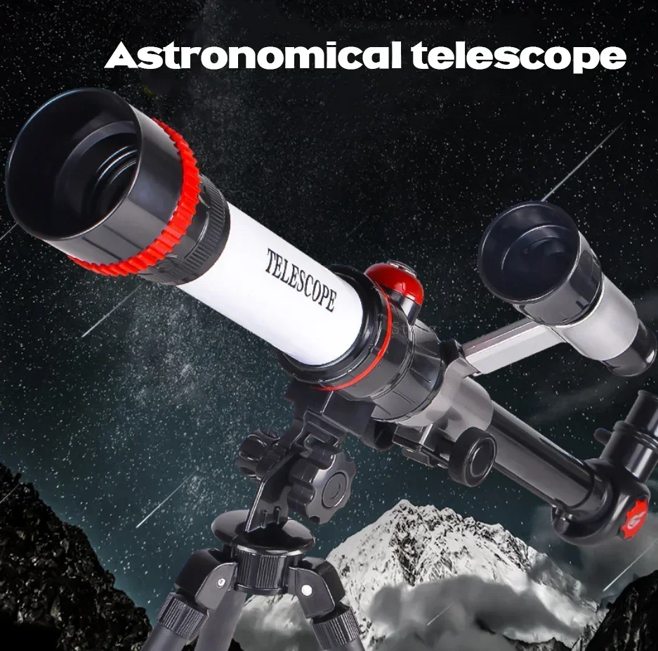 Accesorios y configuración del telescopio infantil