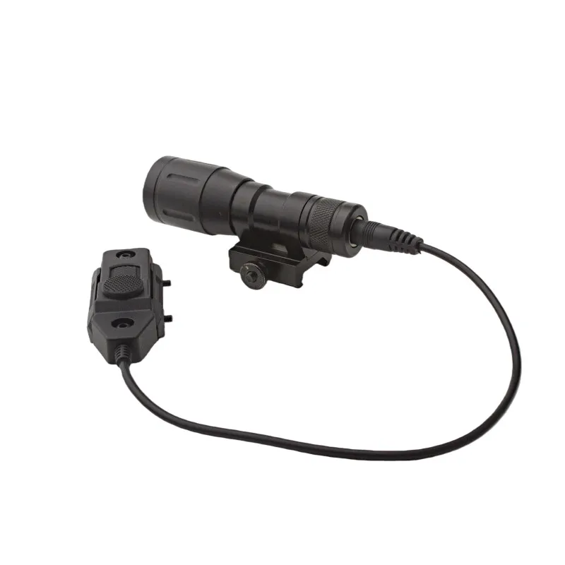 Linterna táctica LED recargable con carril Picatinny para camping - imagen 3