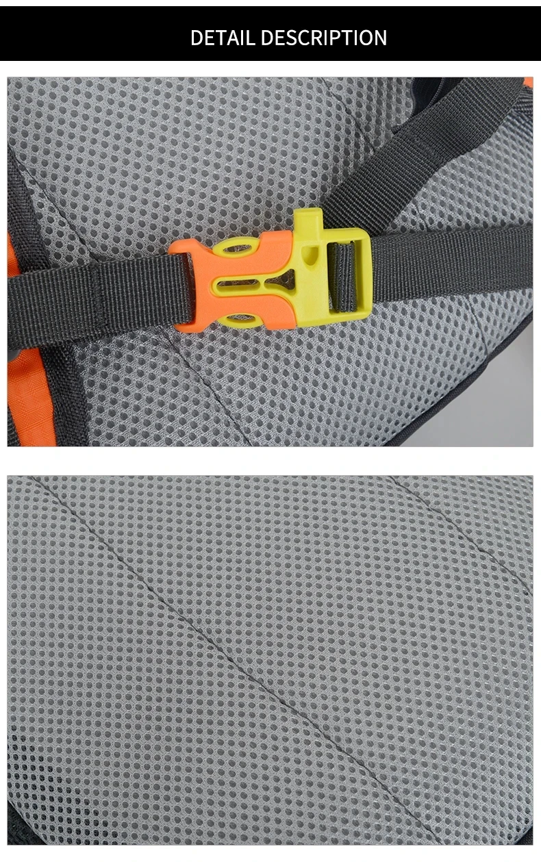Mochila en uso, vista trasera