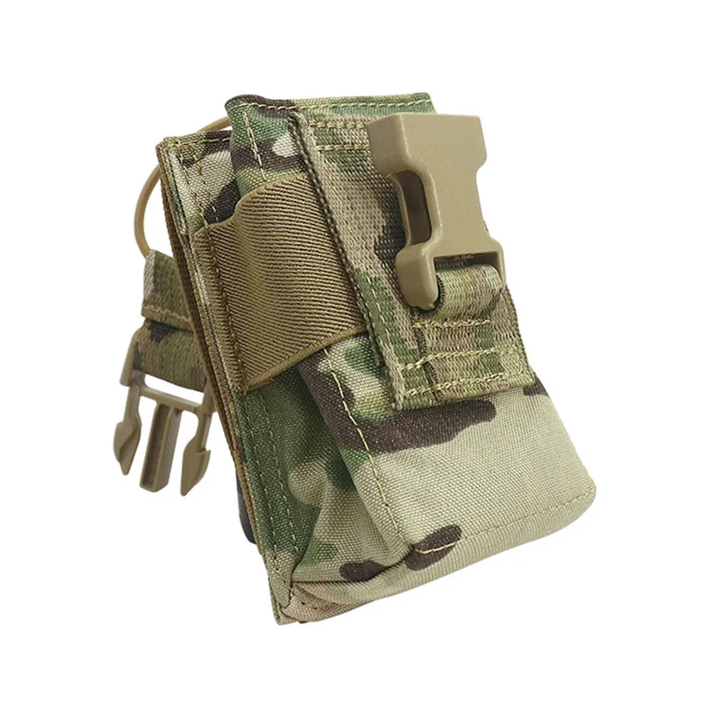 Bolsa táctica MOLLE para radio ajustable y reforzada - imagen 3