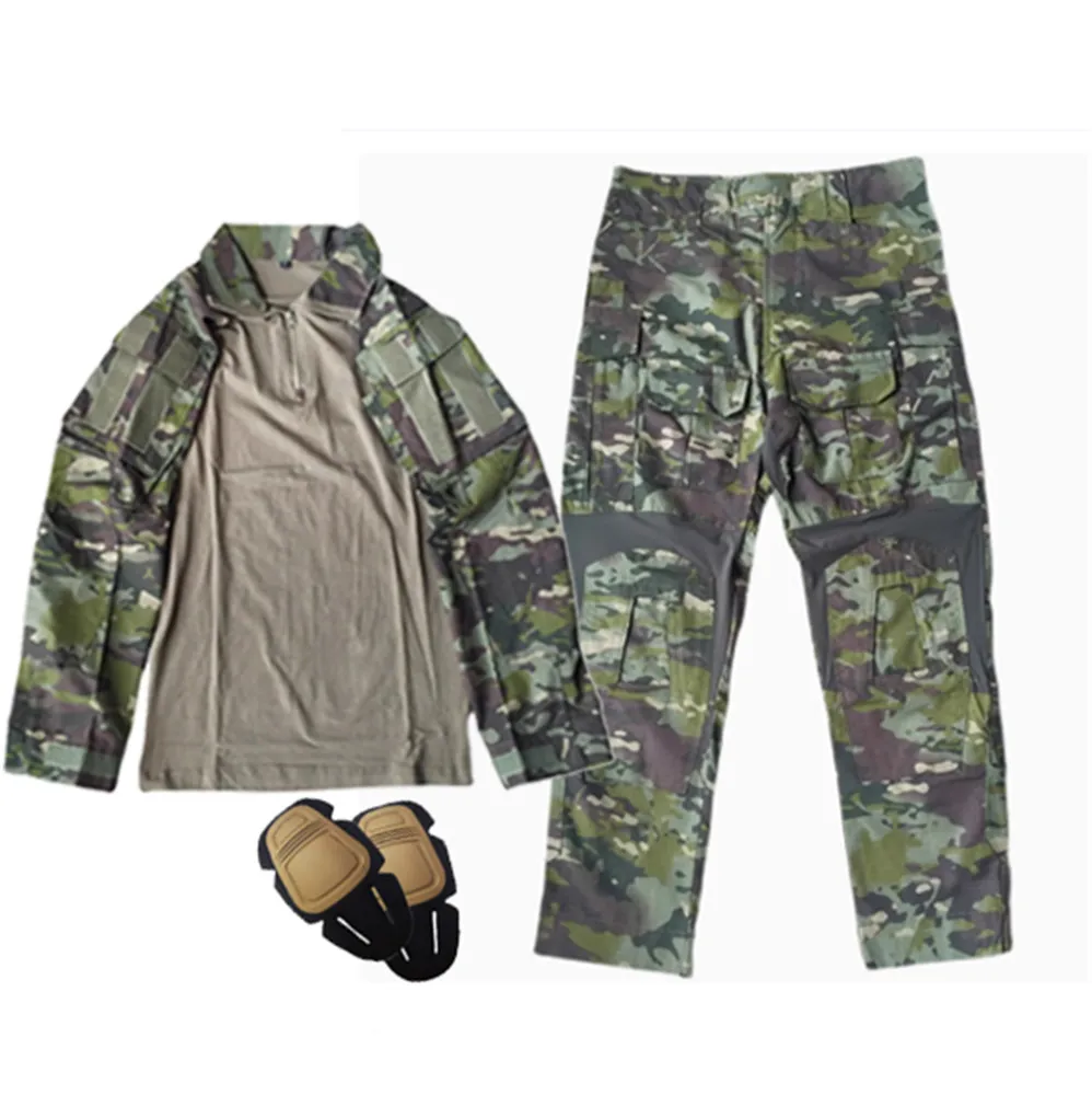 MCTP GEN3 G3 mono camuflaje ripstop manga larga y pantalón táctico - imagen 2