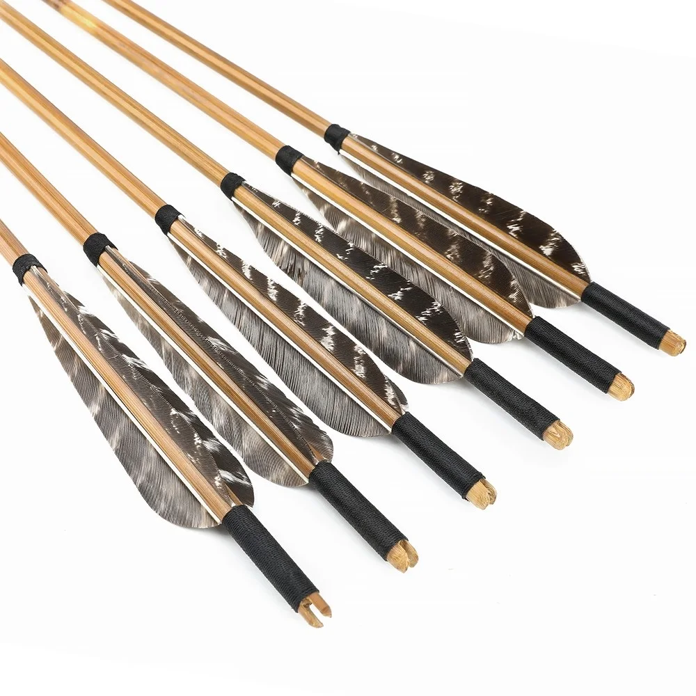 Plumas naturales para flechas de tiro con arco – Hazlo tú mismo caza - imagen 2