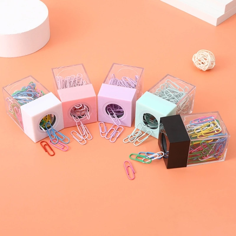 Colores disponibles del dispensador de clips magnético