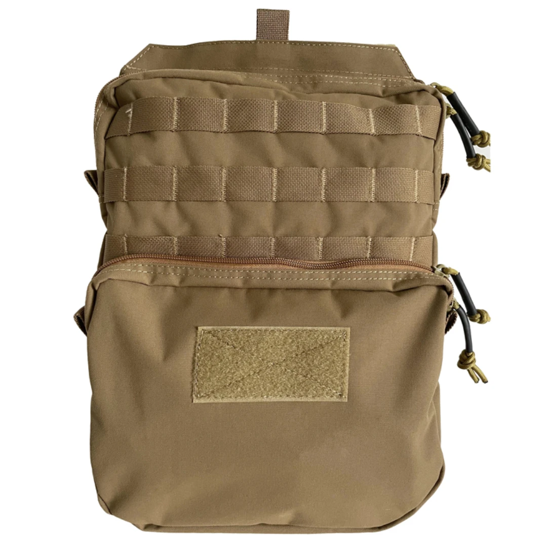 Chaleco táctico outdoor con bolsa de agua y panel trasero - imagen 2