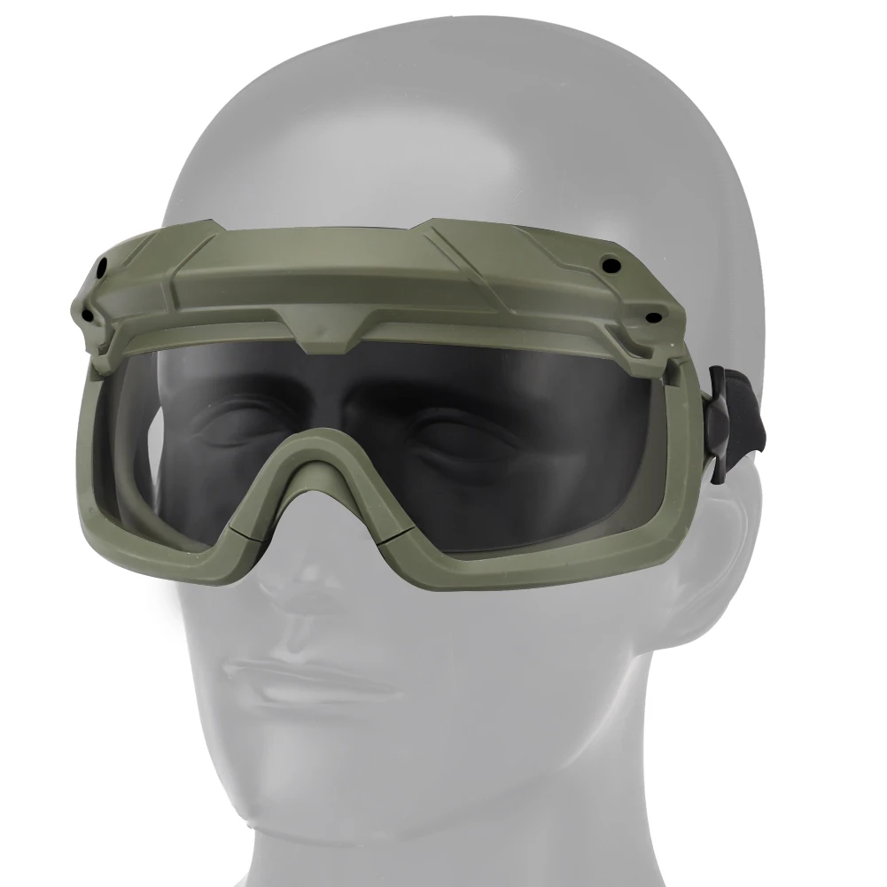 Gafas Airsoft protección viento polvo – Lentes intercambiables - imagen 2