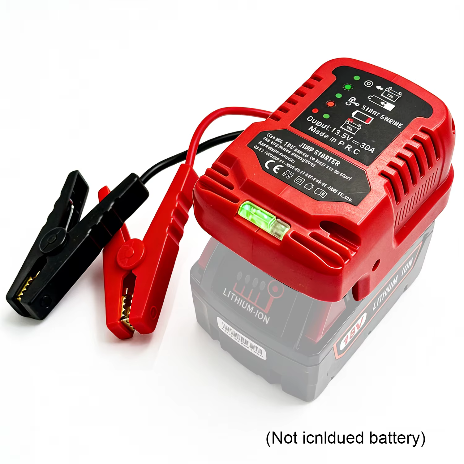 Adaptador cables de arranque Milwaukee – resistencia, sin batería