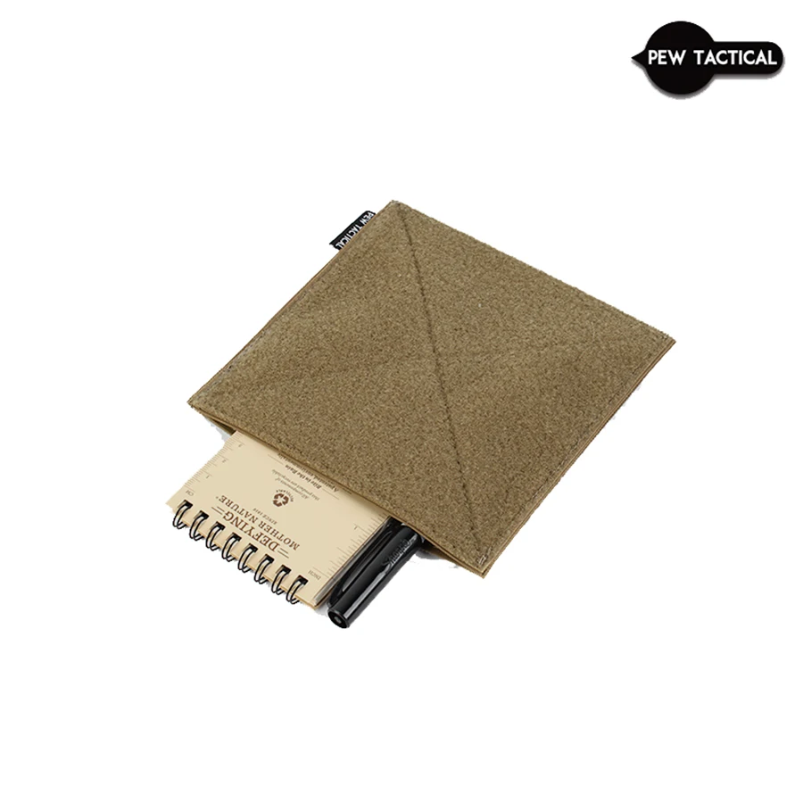 Panel táctico de pecho PEW Tactical con bolsillo para mapa oculto - imagen 4